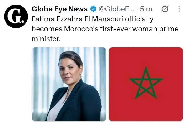 الصحف الدولية تسلط الضوء على تولي فاطمة الزهراء المنصوري رئاسة الحكومة في المغرب