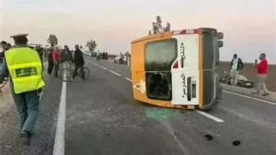 انقلاب حافلة مدرسية بضواحي برشيد يخلف إصابة 7 تلاميذ بجروح متفاوتة