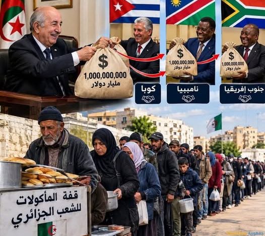 دفتر الشيكات الدبلوماسي للنظام الجزائري: تبون يستقبل رئيس البرلمان اليوناني على حساب لقمة عيش الشعب
