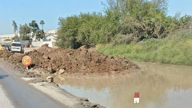 أشغال الطريق الوطنية رقم 1 بتامري تحاصر ساكنة دوار إضوران بأكادير وتثير مخاوف استعجالية
