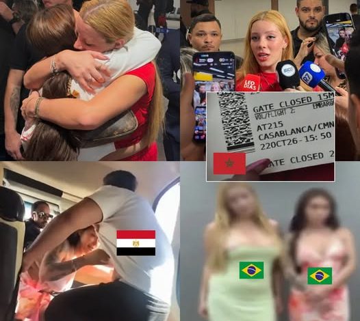 تفاصيل مثيرة.. متحولات برازيليَات مرحلات من مصر عبر مطار محمد الخامس يثرن الجدل بإعلام بلادهن