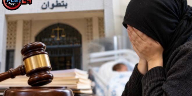 محكمة تطوان تدين سيدة بستة أشهر حبساً نافذاً إثر العثور على جثة رضيعها داخل خزانة منزلها
