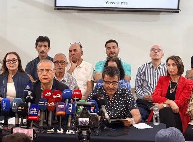 تحالف اليسار بسطات يخوض وقفة احتجاجية احتجاجاً على أزمة انقطاع الماء الصالح للشرب