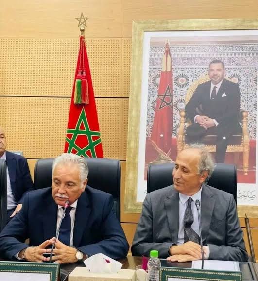 مراسيم تسليم السلط بوزارة التربية الوطنية بين نبيل بنعبد الله وسعد برادة