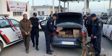الناظور: إحباط تهريب كمية ضخمة من مخدر الشيرا عبر معبر بني انصار الحدودي