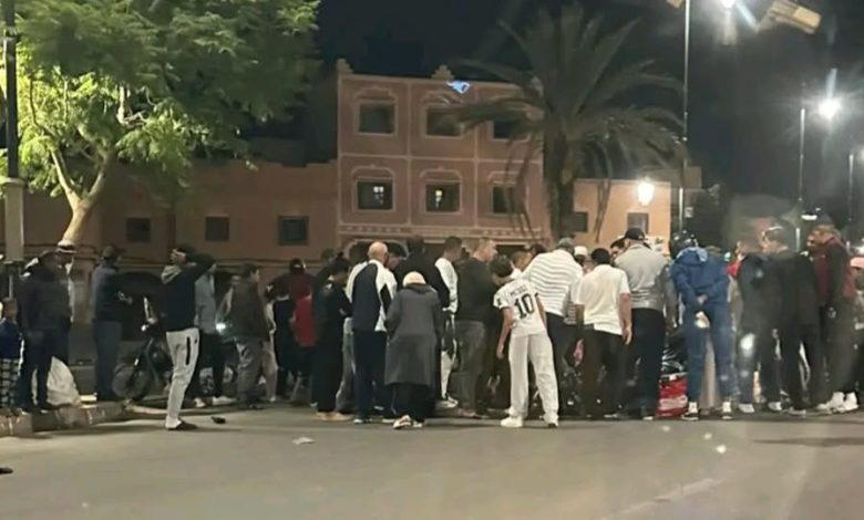 حادثة سير خطيرة بشارع محمد الخامس بورزازات تخلف إصابتين متفاوتتي الخطورة