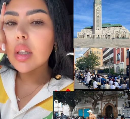 إعلامية مغربية تثير نقاشاً واسعاً بعد شكواها من تعطل مرورها بسبب صلاة الجمعة في الشارع