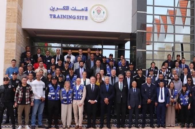 الأمن الوطني ومصالح الشرطة الألمانية ينظمان تدريباً ميدانياً مشتركاً بإفران