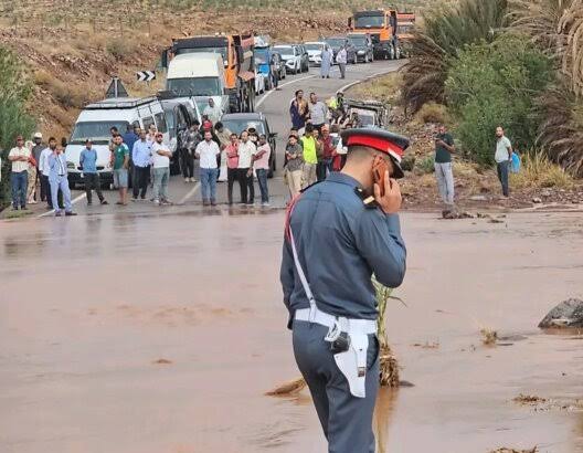 فاجعة في الجنوب الشرقي: سيول وادي آيت ساون تجرف سيارة وتنهي حياة شخص بين ورزازات وأكدز