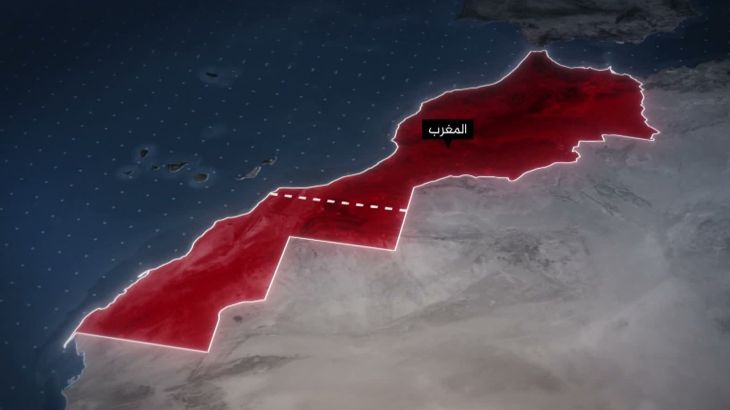 مفارقة صادمة: قناة قطرية تبتر خريطة المغرب وقناة إسرائيلية ترسمه كاملاً من طنجة للكويرة