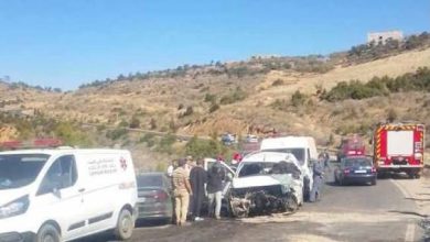 فاجعة الطرقات تهز الشرق المغربي: مصرع أربعة أشخاص في اصطدام مرعب بين جرسيف وتاوريرت