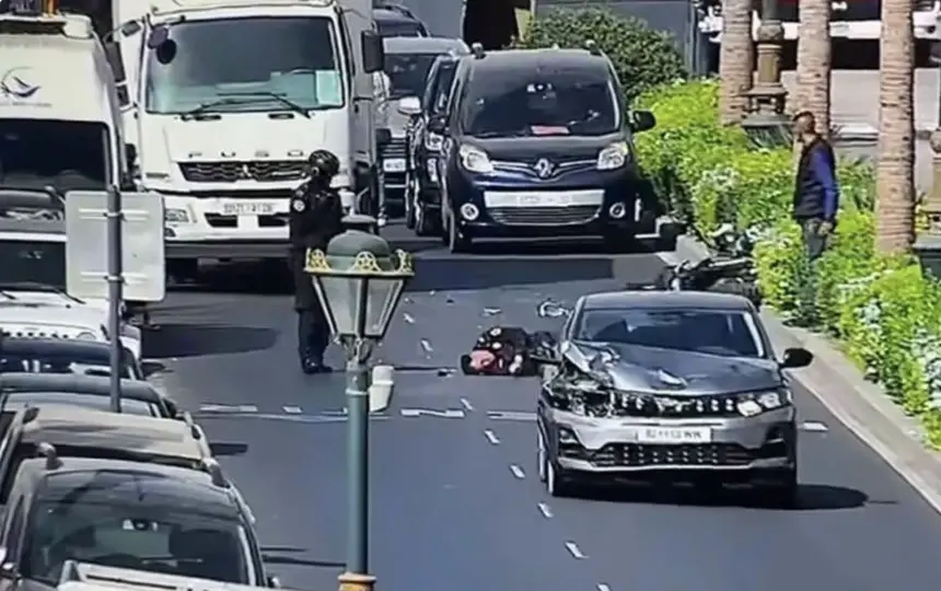 تعاطف شعبي كبير مع الشرطي ضحية الاعتداء الهمجي أثناء تأديته لمهامه